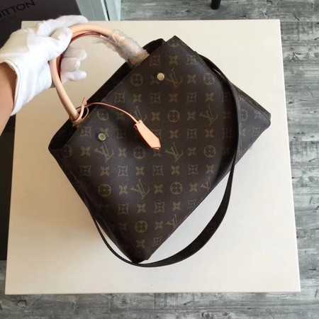 Louis Vuitton Outlet monogram canvas Original leather Montaigne M41056