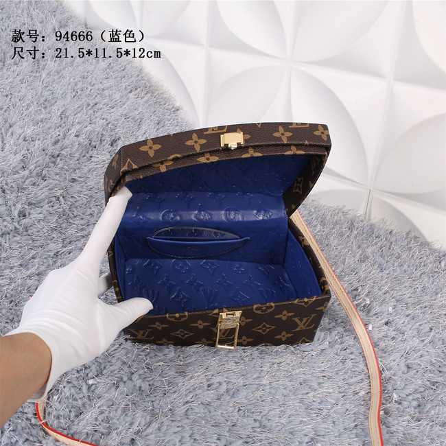 Louis Vuitton Outlet Monogram Canvas Cosmetic Bag 94666 Blue