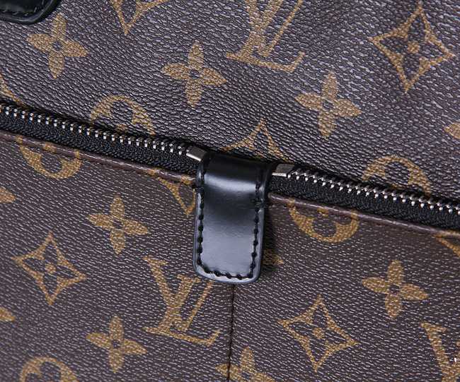 Louis Vuitton Outlet Monogram Canvas Briefcase Calfskin Leather 41546 Brown