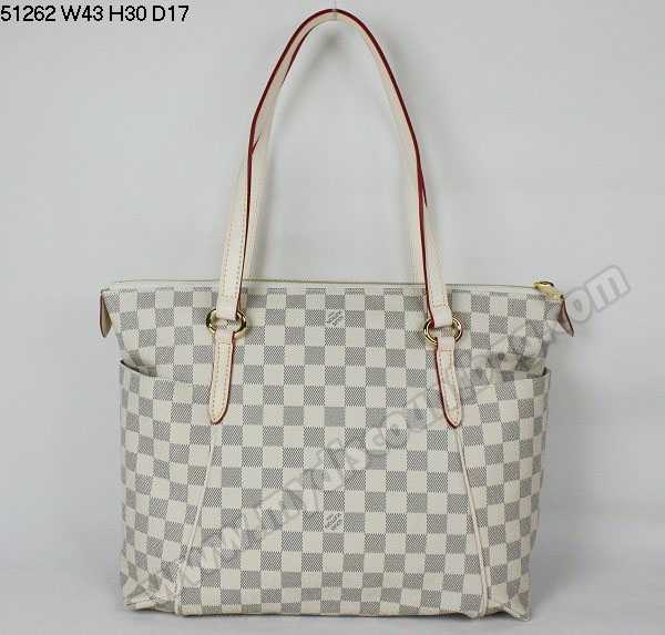 Louis Vuitton Outlet handbag damier azur canvas totally mm n51262