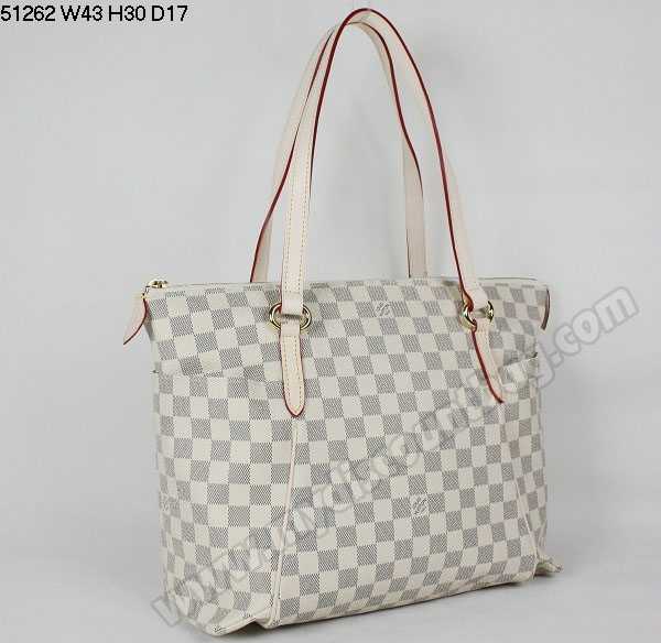 Louis Vuitton Outlet handbag damier azur canvas totally mm n51262