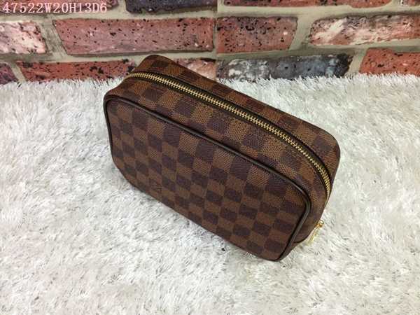 Louis Vuitton Outlet Damier Ebene Canvas 47522 Coffee