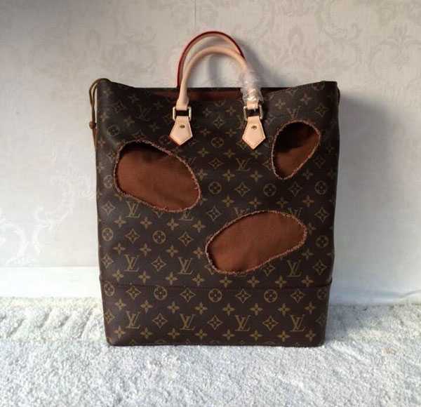 2015 Louis Vuitton Outlet monogram bag with holes rei kawakubo m40279