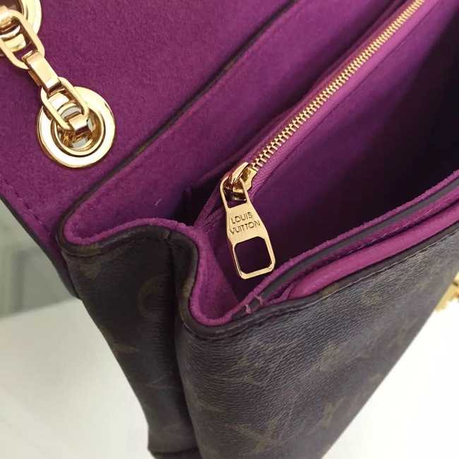 Louis Vuitton Outlet Monogram Canvas Pallas Chain 41246 Purple