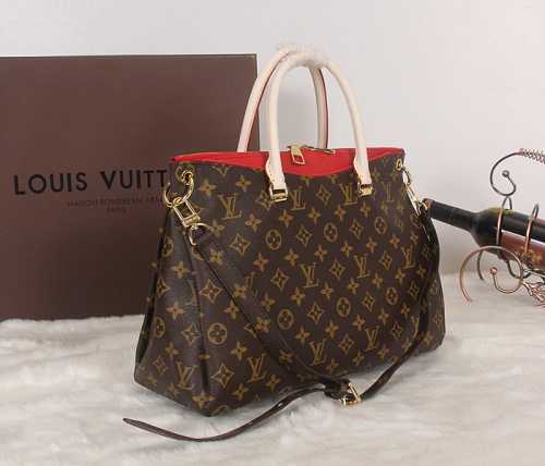 2014 Louis Vuitton Outlet Monogram Canvas M40906 red