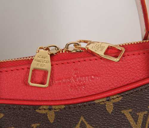 2014 Louis Vuitton Outlet Monogram Canvas M40906 red