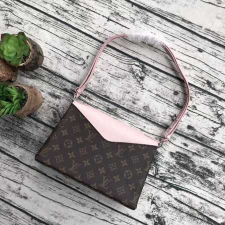 Louis Vuitton Outlet Original Monogram Canvas SAINT MICHEL M44030 pink