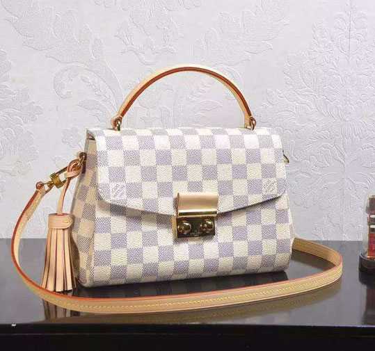 Louis Vuitton Outlet Damier Azur Canvas Croisette N41581