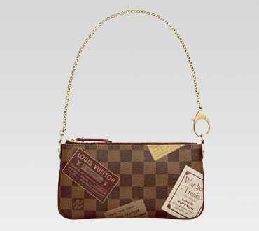 Louis Vuitton Outlet handbag damier canvas pochette milla mm n63080