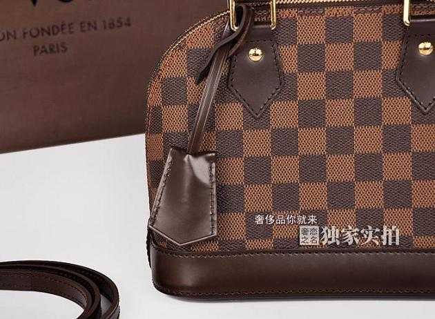 Louis Vuitton Outlet damier ebene canvas alma bb n41221