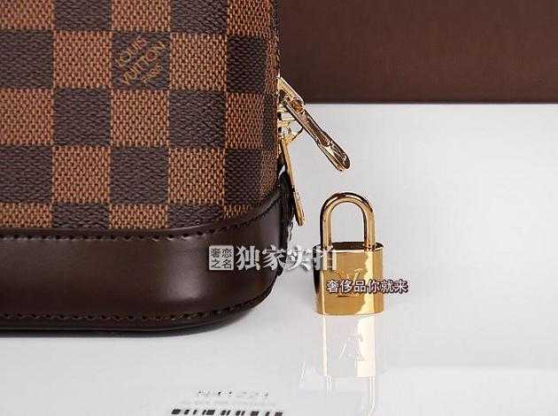 Louis Vuitton Outlet damier ebene canvas alma bb n41221