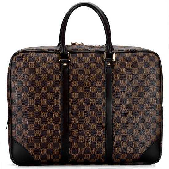 Louis Vuitton Outlet Damier Ebene Canvas Porte Documents Voyage PM N41124