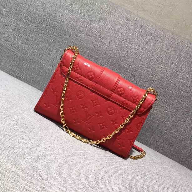 2017 Louis Vuitton Outlet original leather saint sulpice pm M43393 red