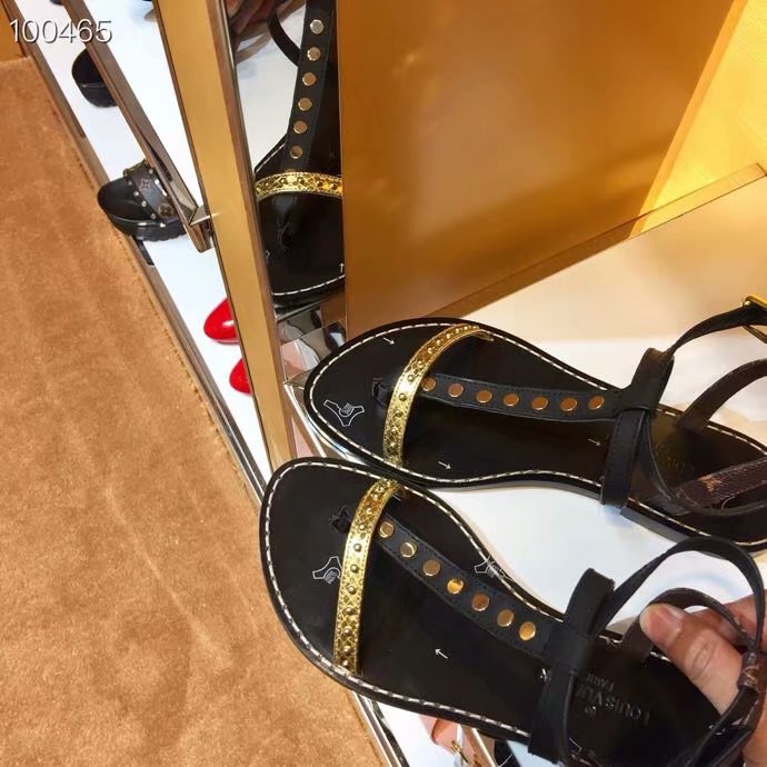 Louis Vuitton Outlet lady leather Sandals LV950SY-2