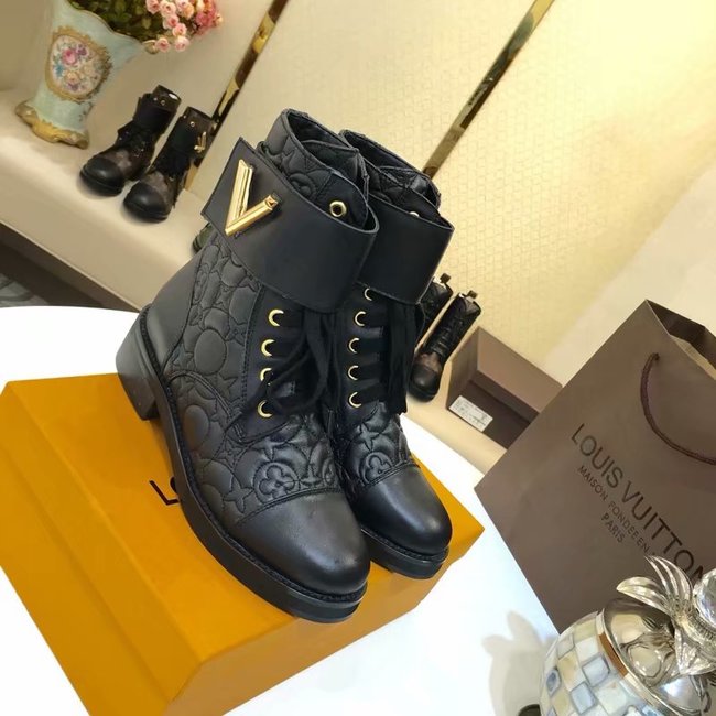 Louis Vuitton Outlet WONDERLAND FLAT RANGER LV909SY black