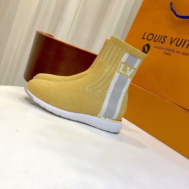 Louis Vuitton Outlet AFTERGAME SNEAKER BOOT LV897SY yellow