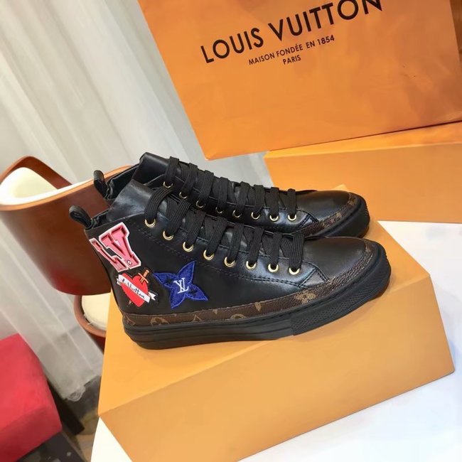 Louis Vuitton Outlet DIGITAL EXCLUSIVE LV BLACK HEART SNEAKER BOOT LV891SY