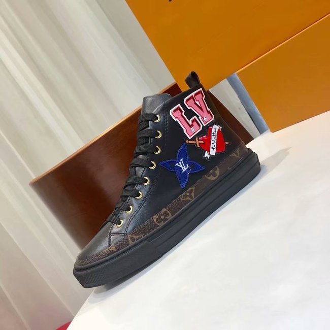 Louis Vuitton Outlet DIGITAL EXCLUSIVE LV BLACK HEART SNEAKER BOOT LV891SY