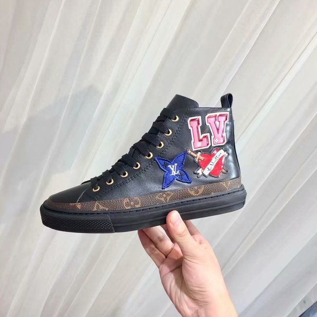 Louis Vuitton Outlet DIGITAL EXCLUSIVE LV BLACK HEART SNEAKER BOOT LV891SY