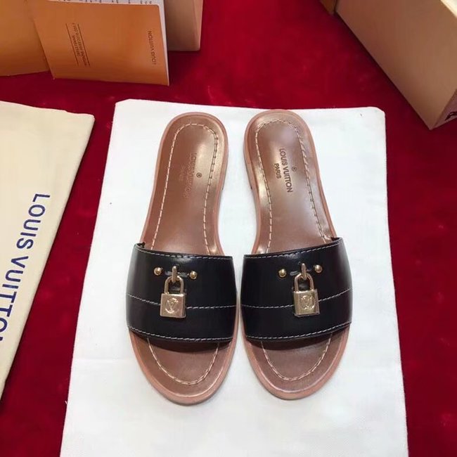 Louis Vuitton Outlet lady slippers LV884LD black