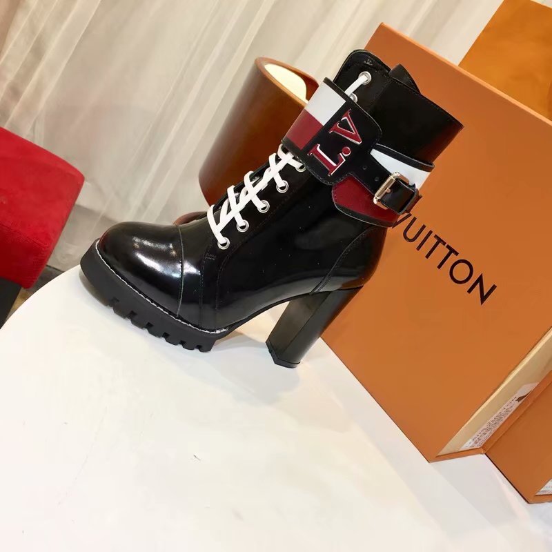 Louis Vuitton Outlet STAR TRAIL ANKLE BOOT LV924SY black