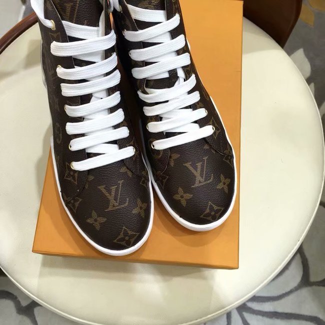 Louis Vuitton Outlet DIGITAL EXCLUSIVE HEART SNEAKER BOOT LV901SY brown