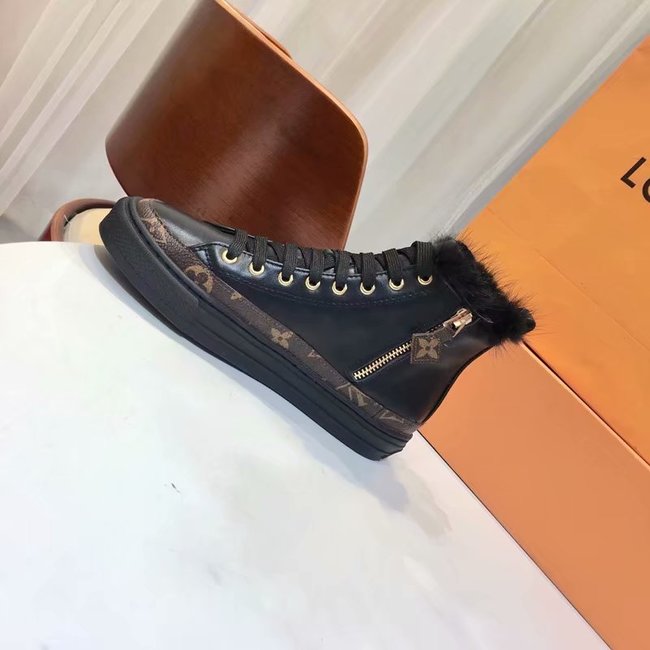 Louis Vuitton Outlet STELLAR SNEAKER BOOT LV893SY black