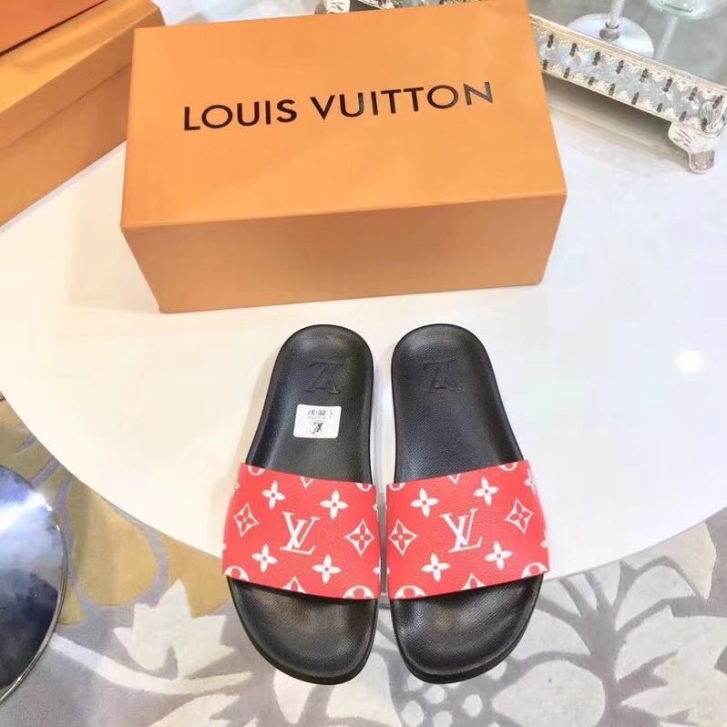 Louis Vuitton Outlet Lovers slippers LV858SY