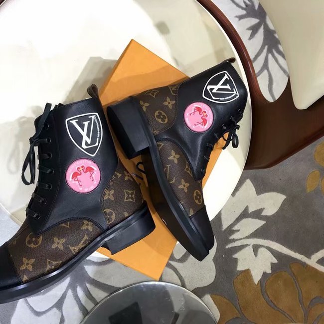 Louis Vuitton Outlet BLACK HEART FLAT RANGER LV909SY