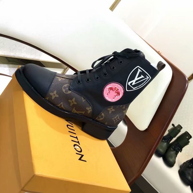 Louis Vuitton Outlet BLACK HEART FLAT RANGER LV909SY