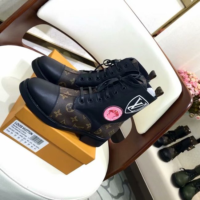 Louis Vuitton Outlet BLACK HEART FLAT RANGER LV909SY