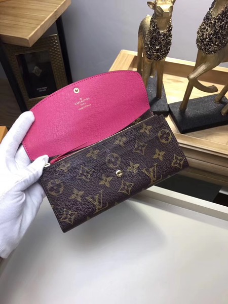 Louis Vuitton Outlet Monogram Canvas wallet M61289 rose