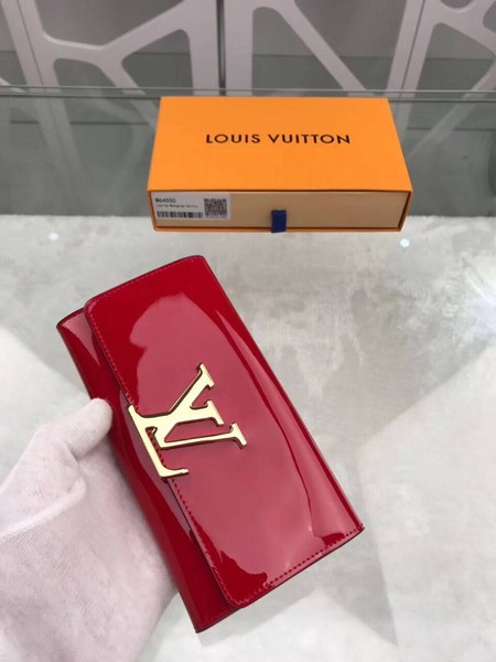 Louis Vuitton Outlet monogram vernis leather wallet M64550 red