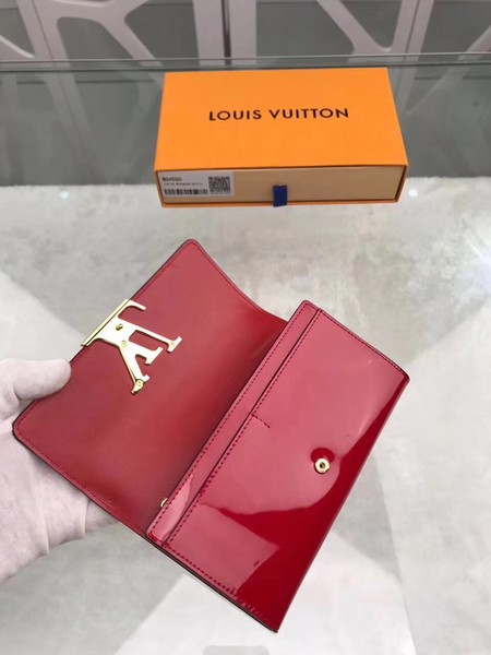 Louis Vuitton Outlet monogram vernis leather wallet M64550 red