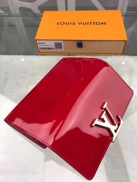 Louis Vuitton Outlet monogram vernis leather wallet M64550 red