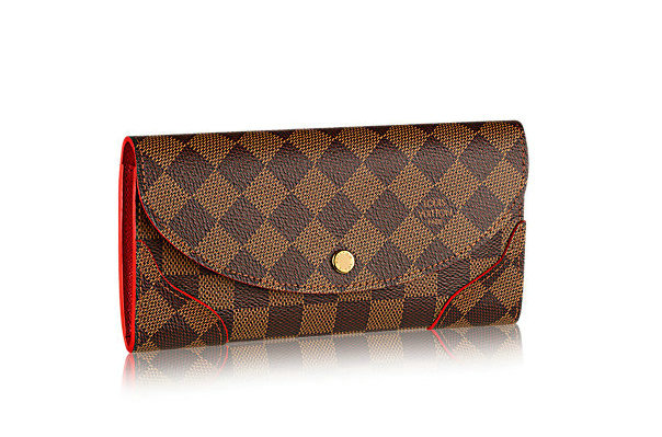 Louis Vuitton Outlet Damier Ebene Canvas Caissa Wallet N61221