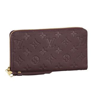 Louis Vuitton Outlet Monogram Empreinte Secret Long Wallet M93434 Purple red