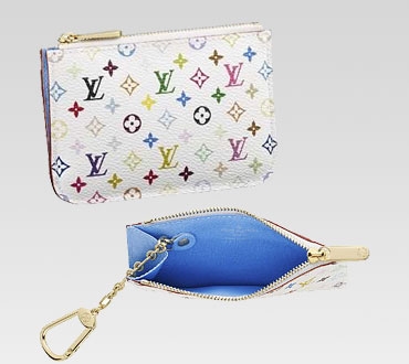 Louis Vuitton Outlet handbag monogram multicolore white keys holder m93733 (raisin lining)