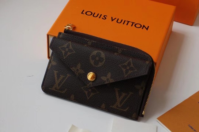 Louis Vuitton Outlet Monogram Canvas original CARD HOLDER M60167 rose