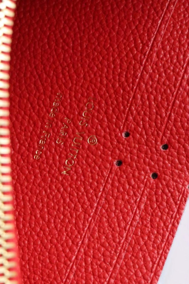 Louis Vuitton Outlet Original Monogram Empreinte Wallet M60571 red