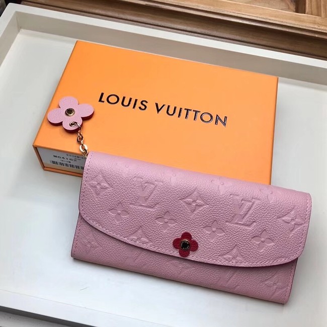 Louis Vuitton Outlet EMILIE WALLET M63918 Rose Ballerine