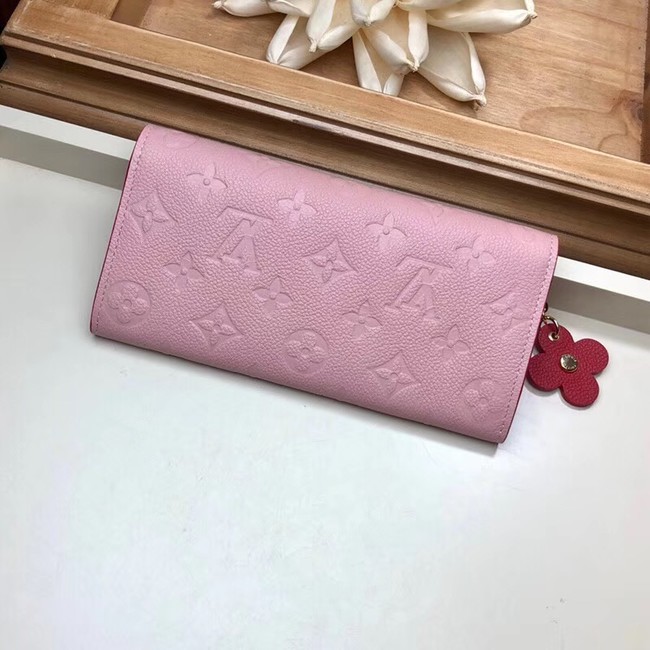 Louis Vuitton Outlet EMILIE WALLET M63918 Rose Ballerine