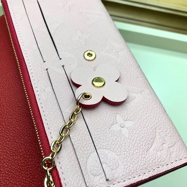 Louis Vuitton Outlet EMILIE WALLET M63918 Rose Ballerine