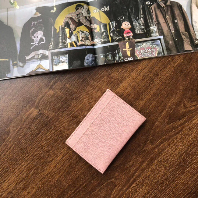 Louis Vuitton Outlet original LOCKME CARD HOLDER M68555 pink