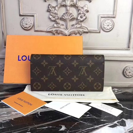 Louis Vuitton Outlet Monogram Canvas EMILIE WALLET M61289