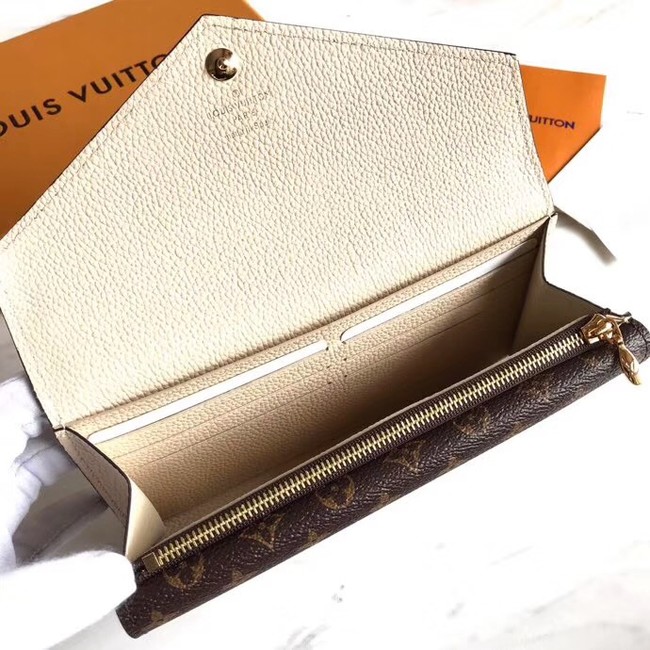 Louis Vuitton Outlet MONOGRAM DOUBLE wallet M64317 white