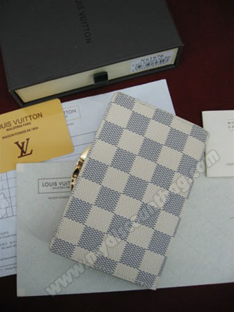 Louis Vuitton Outlet (Louis Vuitton Outlet) wallet DAMIER AZUR FRENCH PURSE