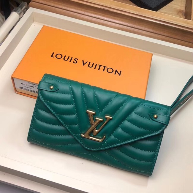 Louis Vuitton Outlet NEW WAVE LONG WALLET M63298 green