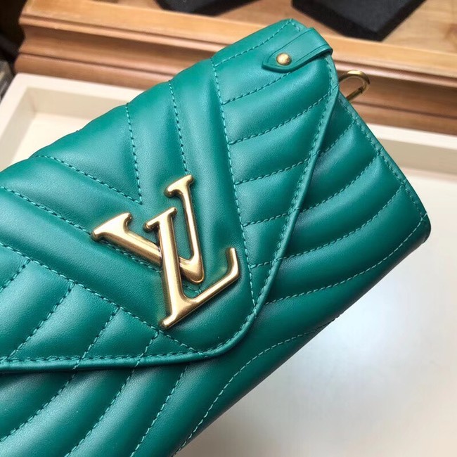 Louis Vuitton Outlet NEW WAVE LONG WALLET M63298 green