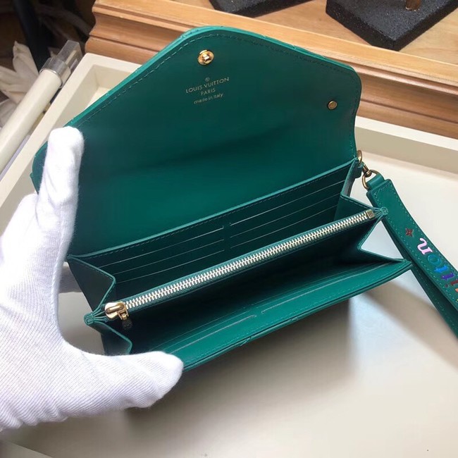 Louis Vuitton Outlet NEW WAVE LONG WALLET M63298 green